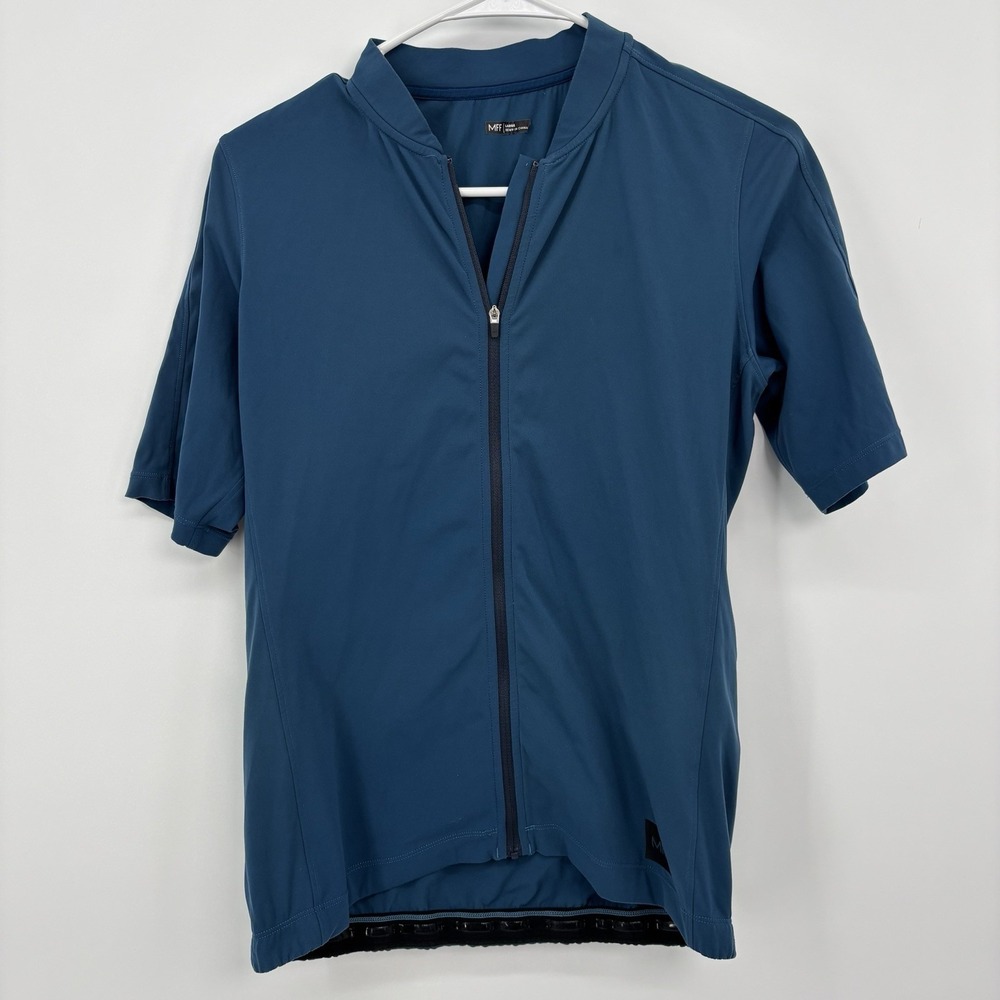Machines for Freedom Everyday Short Sleeve Jersey Blue Womens Large Cycling Top